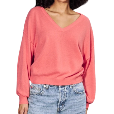 Abby Reversible Jumper Cerise