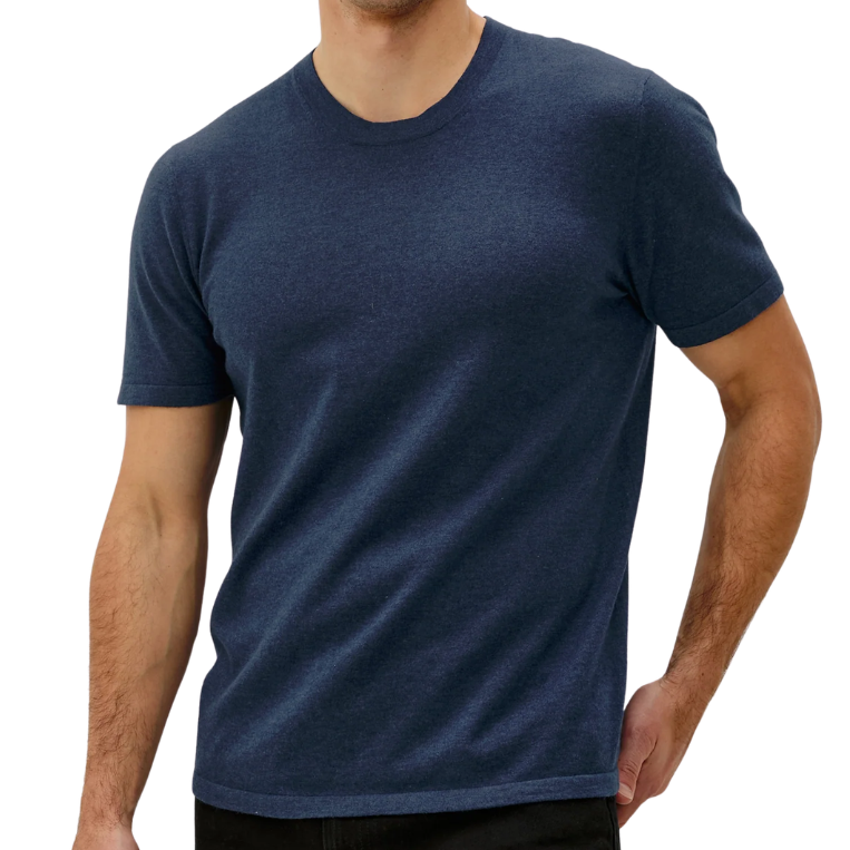 Mason Men's Tee Heather Blue