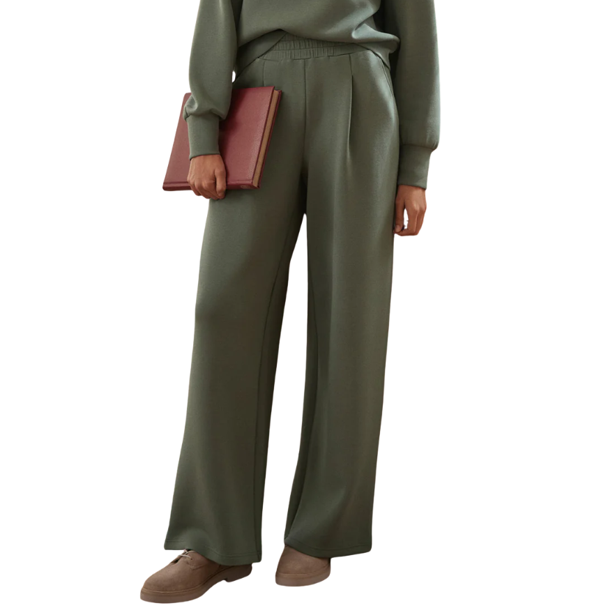 The Extra Wide Leg Pant 29.5 Dark Forest