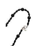 Teardrop Onyx Necklace