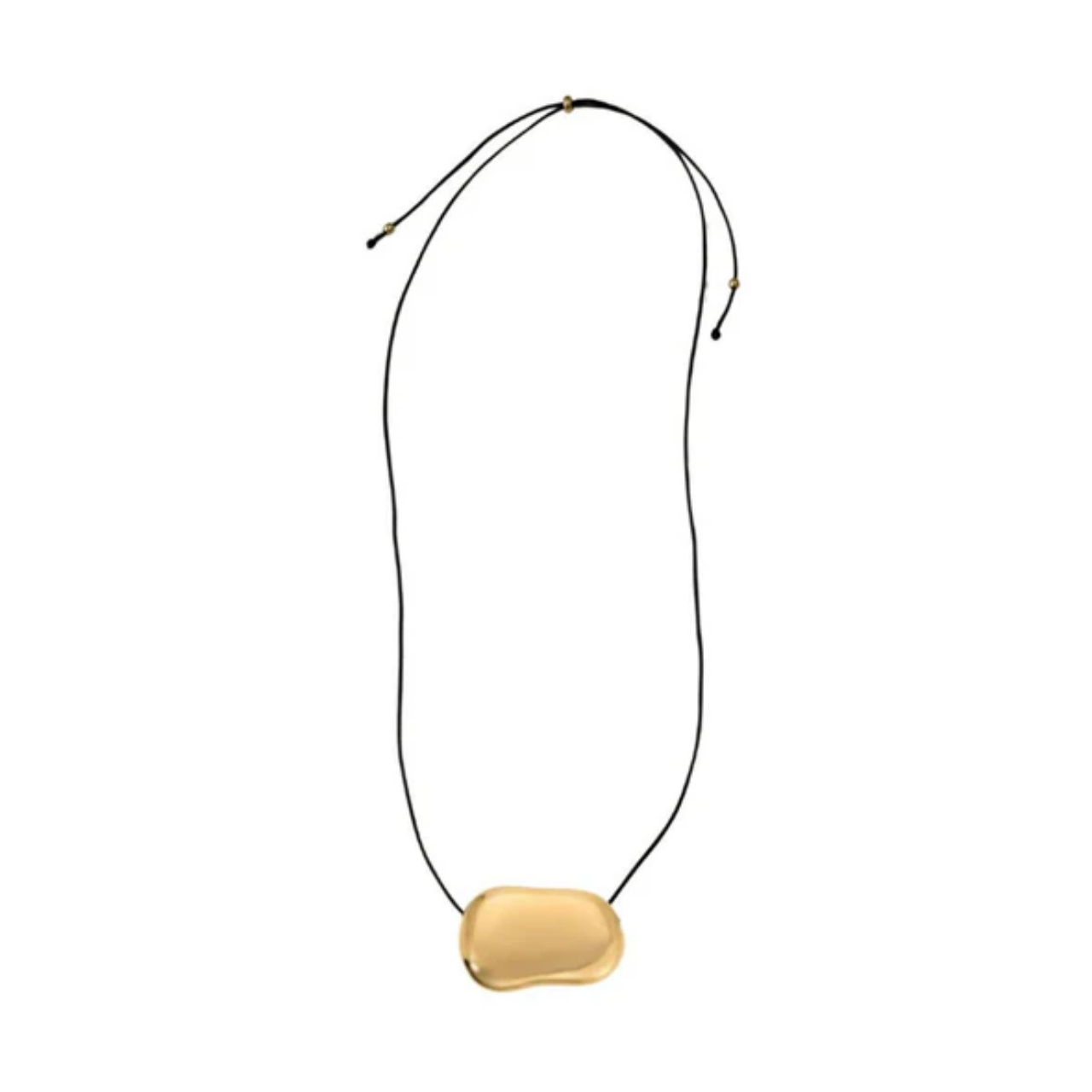Julia Necklace Gold Blk
