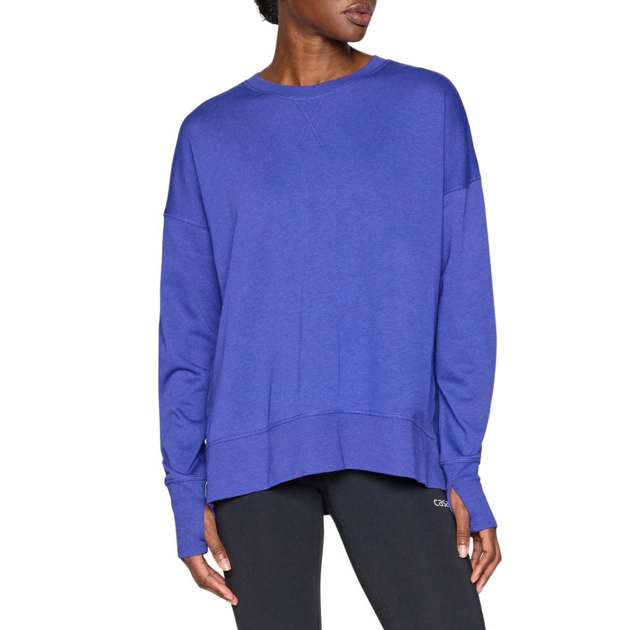 After Class Yoke Sweat Prussian Blue