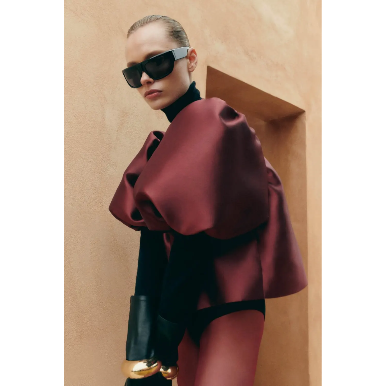 Cleo Blouse Wine