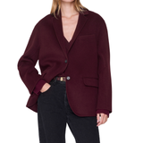 Quinn Blazer Burgundy