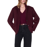Quinn Blazer Burgundy
