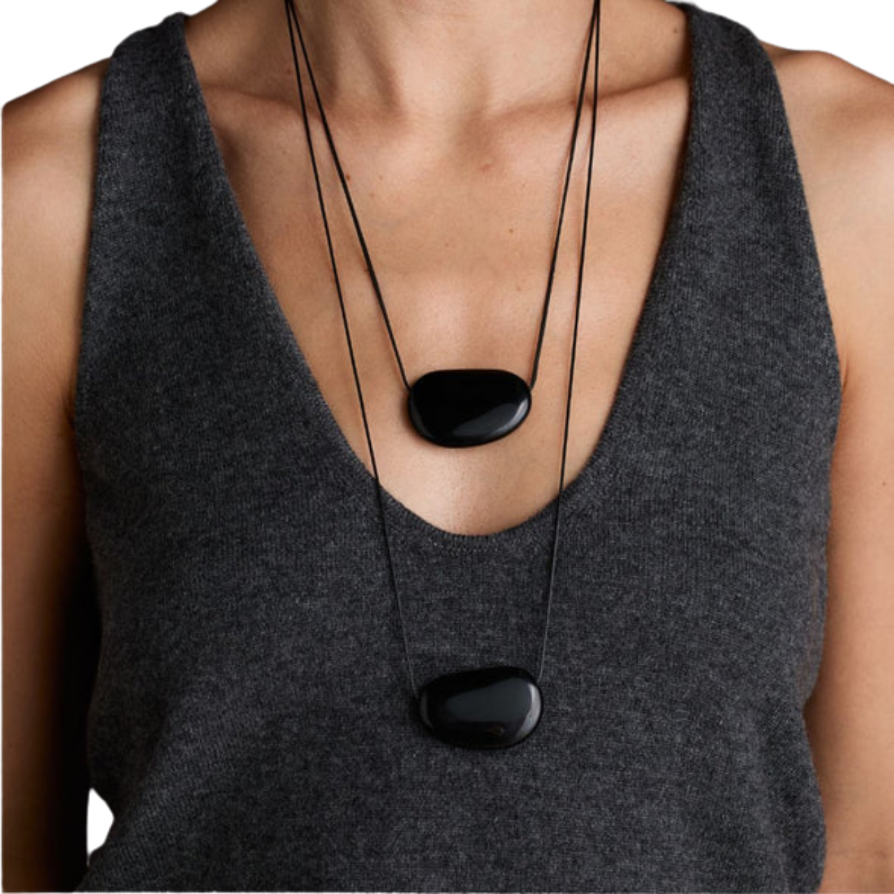 Julia Necklace Black