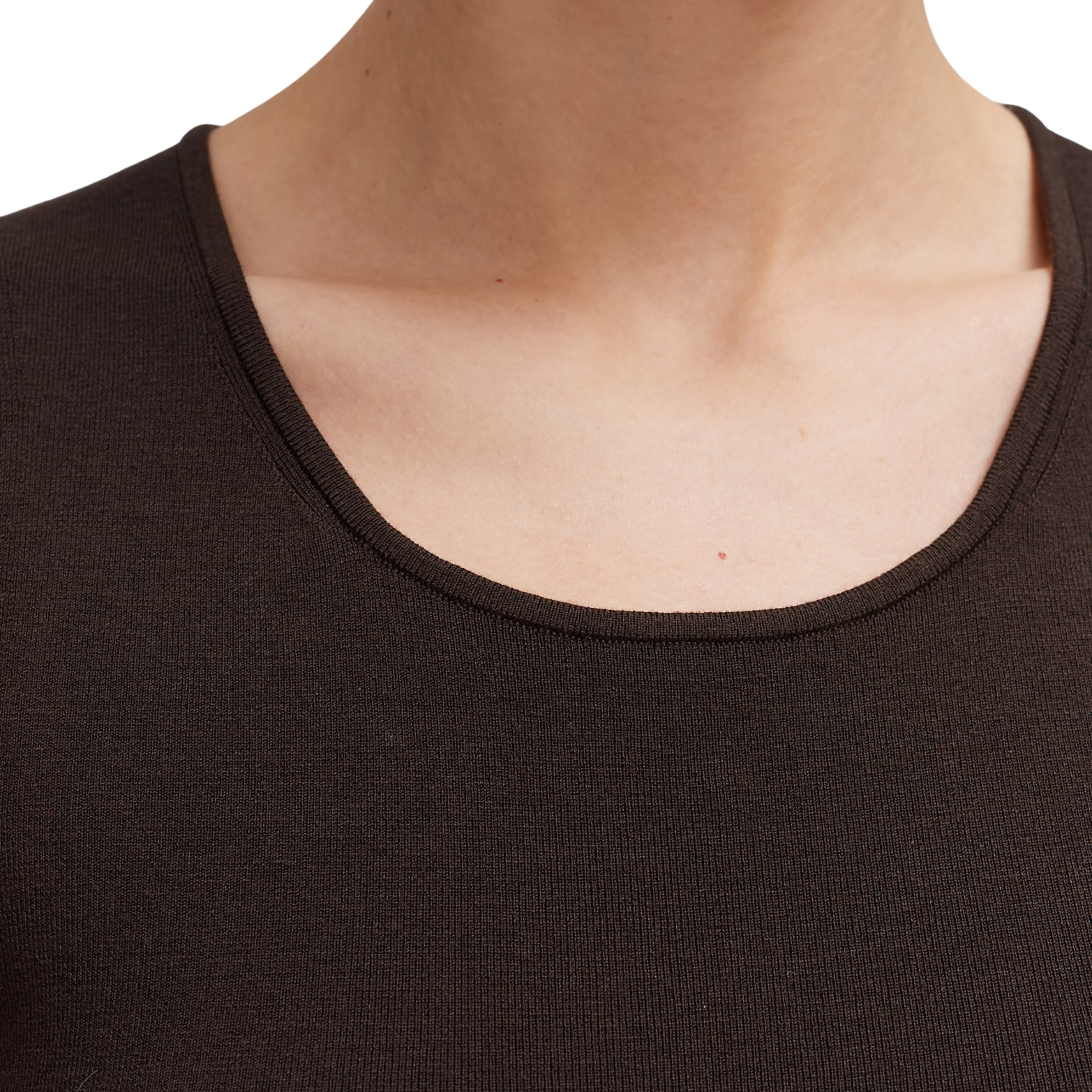 Rana Espresso Silk Stretch Tank Top