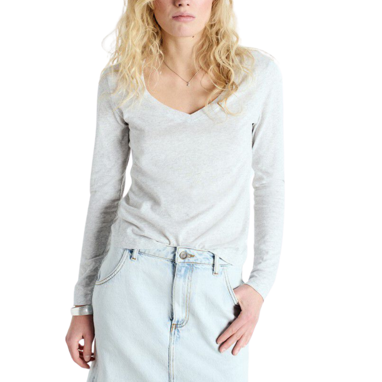 Gamipy LS Vee Tee Polar Melange