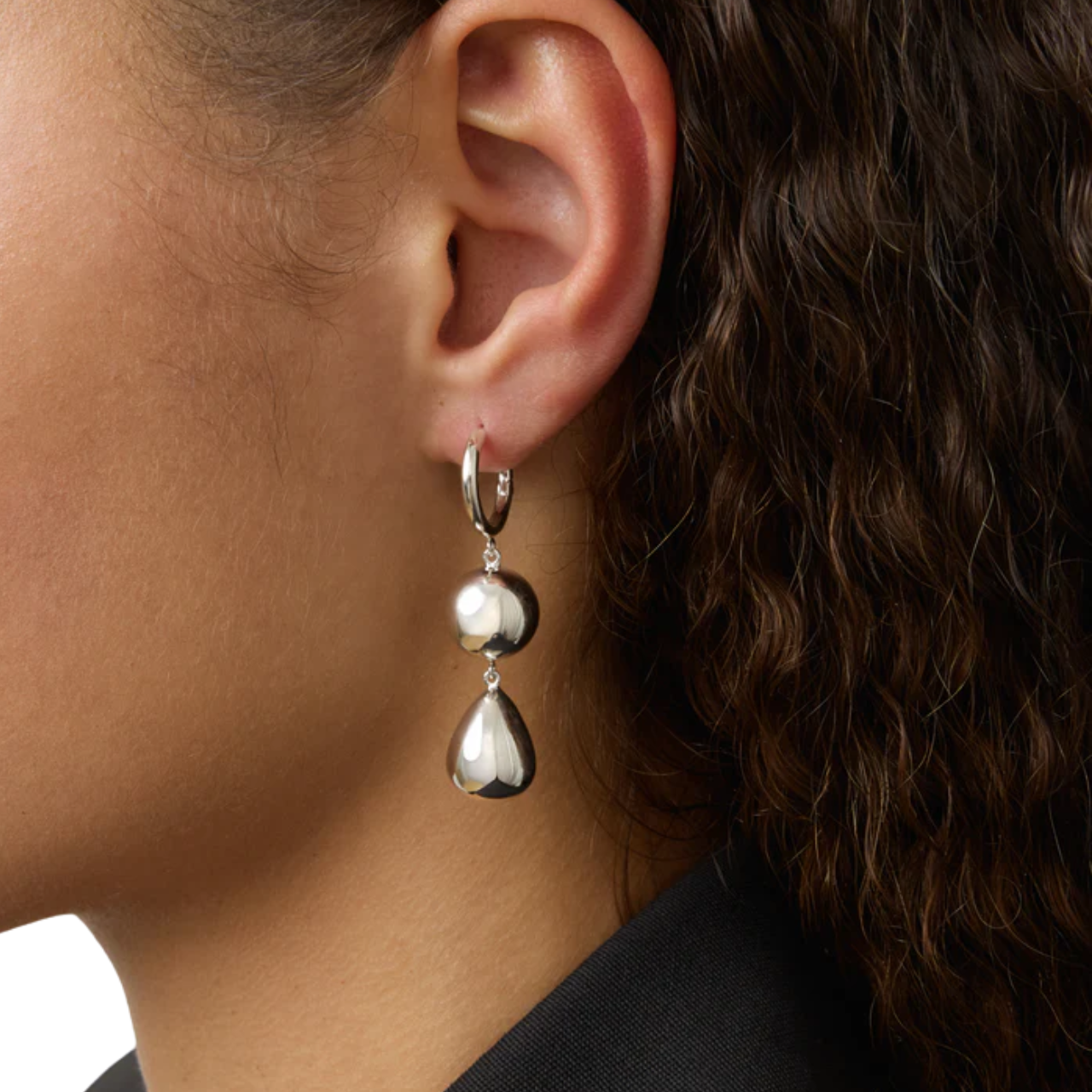 Catherine Earrings Silver