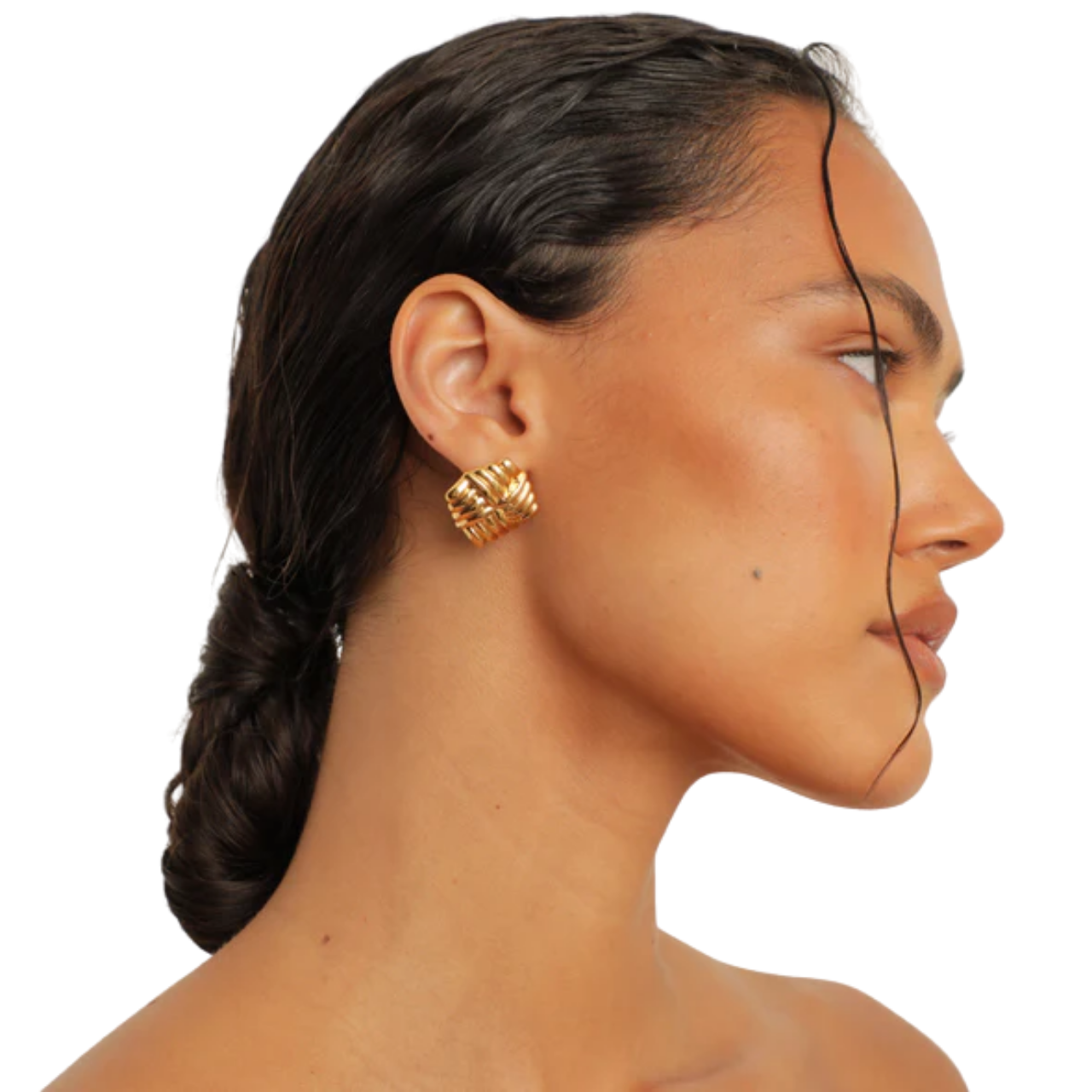 Wind Earring Gold