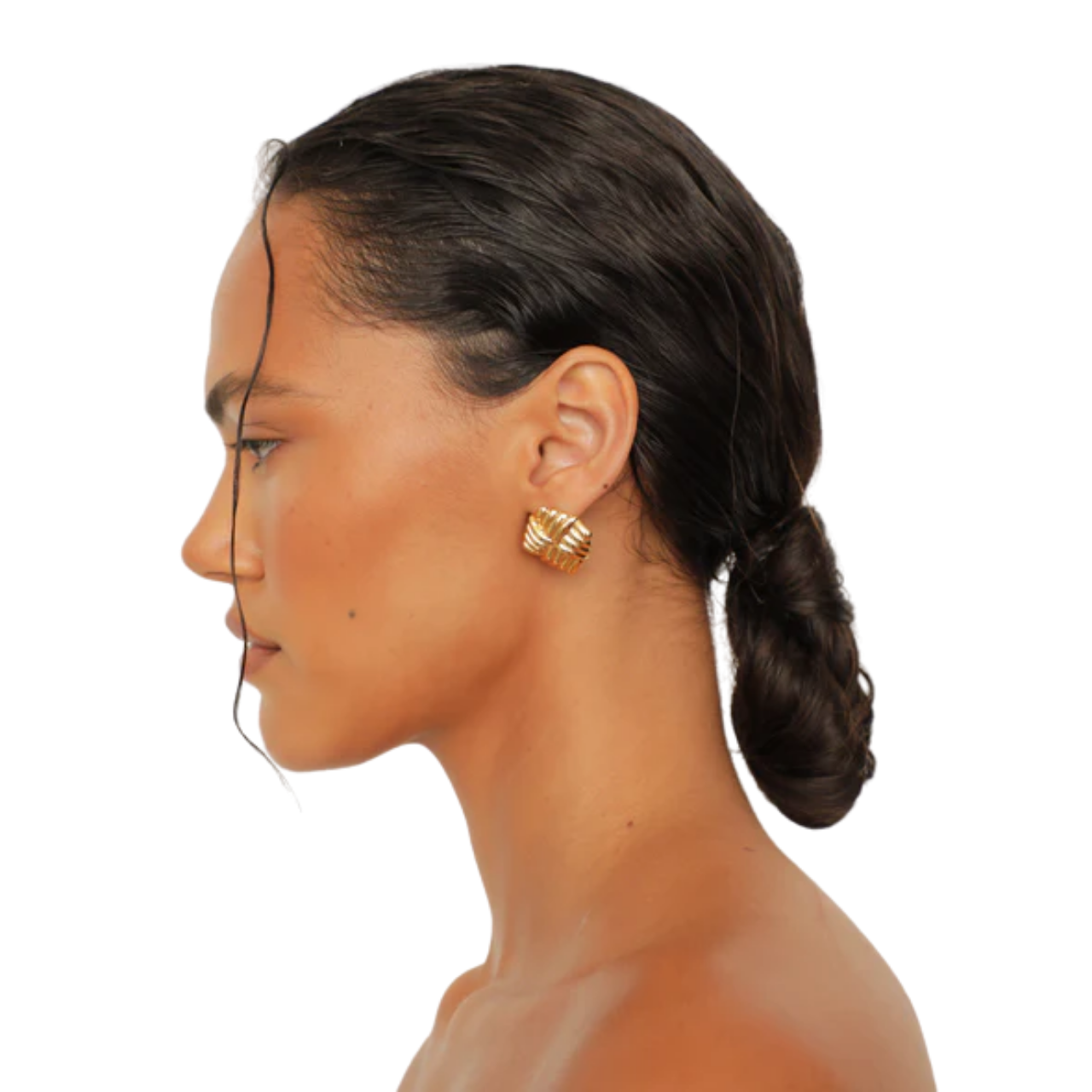 Wind Earring Gold