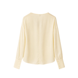 Vinnie Silk Blouse Ivory