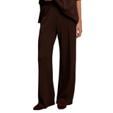 The Wide Leg Pant 30" CoffeeBean