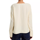 Vinnie Silk Blouse Ivory