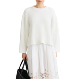 Abella Sweater White