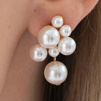 Perlita Earrings Pearl