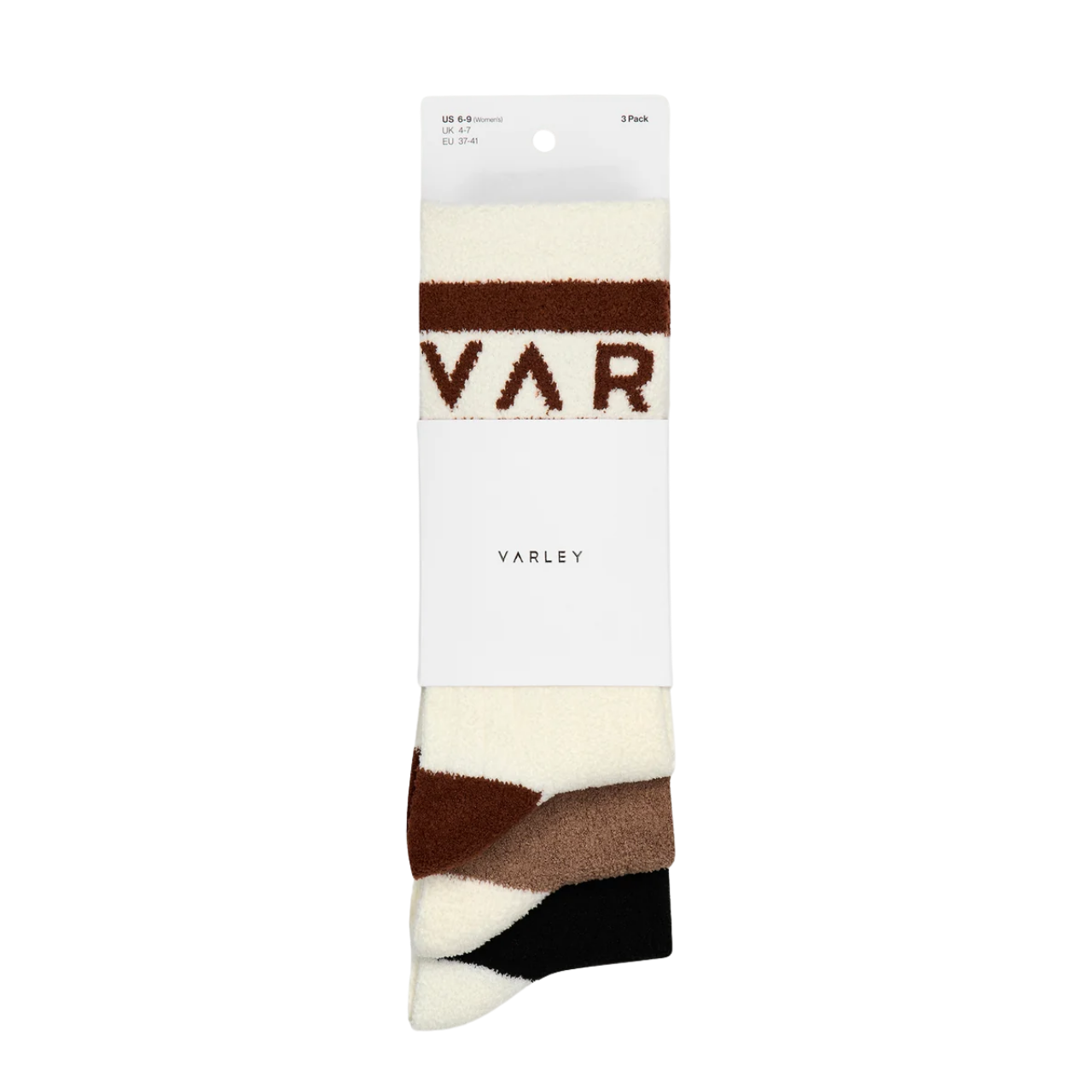 Spencer Socks 3Pack  Egret/Bl