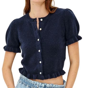 Lora Top Navy
