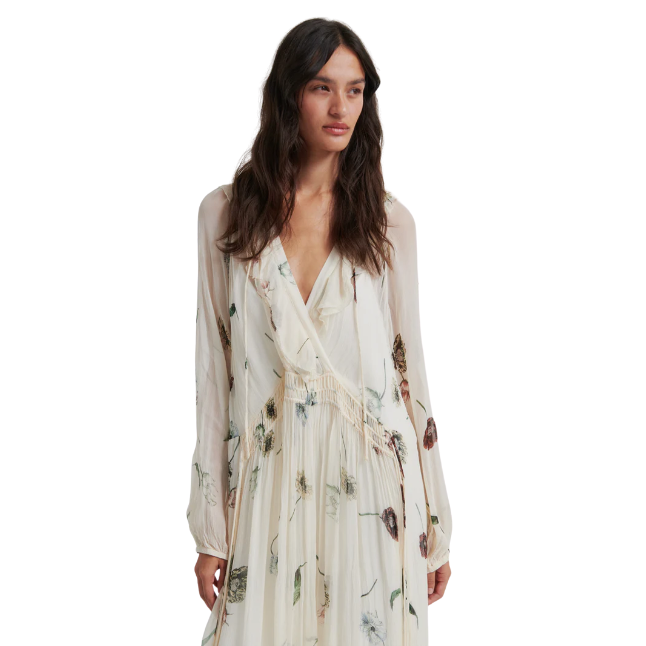 Florala Maxi Dress Sand