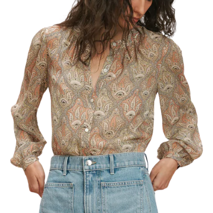 Ashlynn Top Stone Khaki