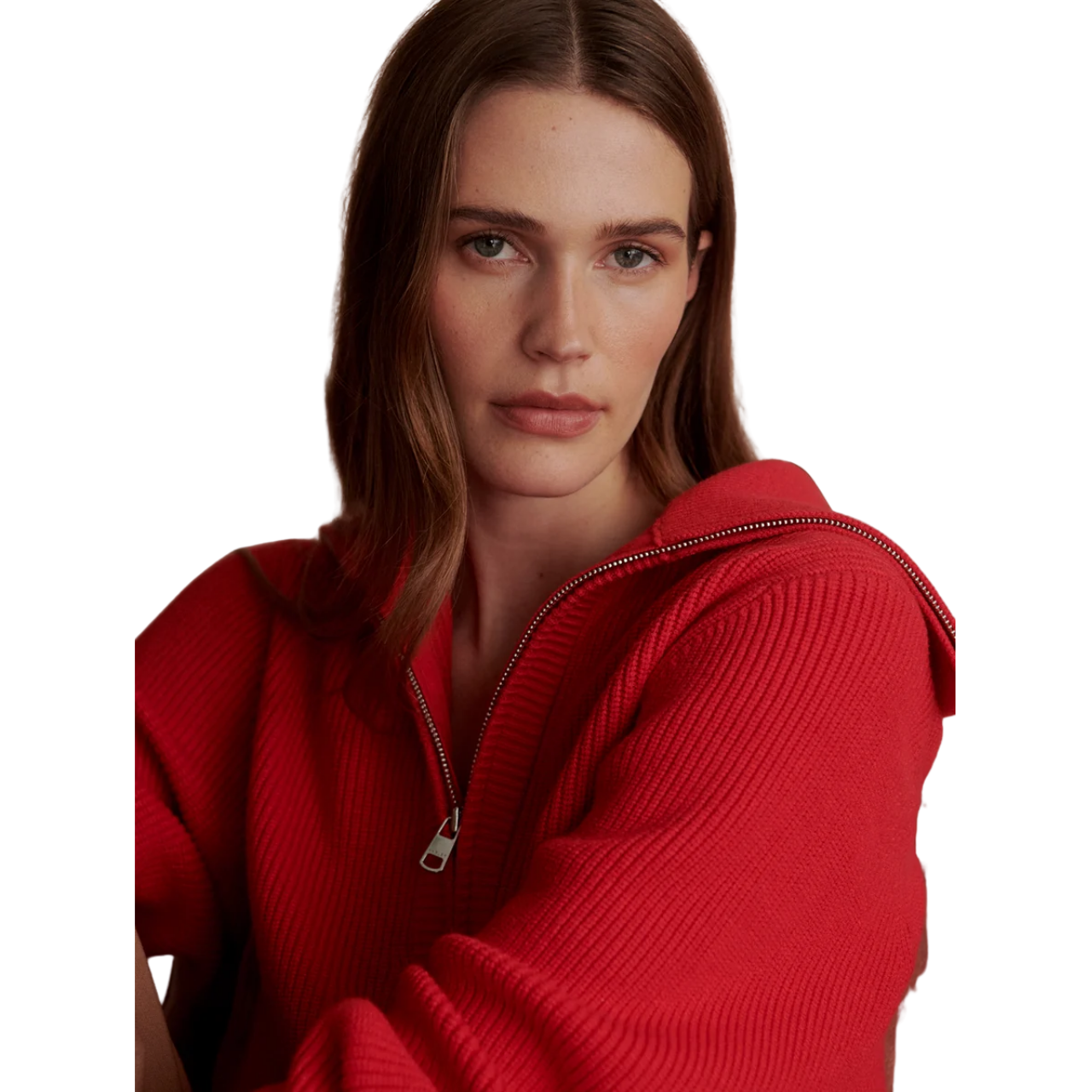 Enrico Knit Jacket Red