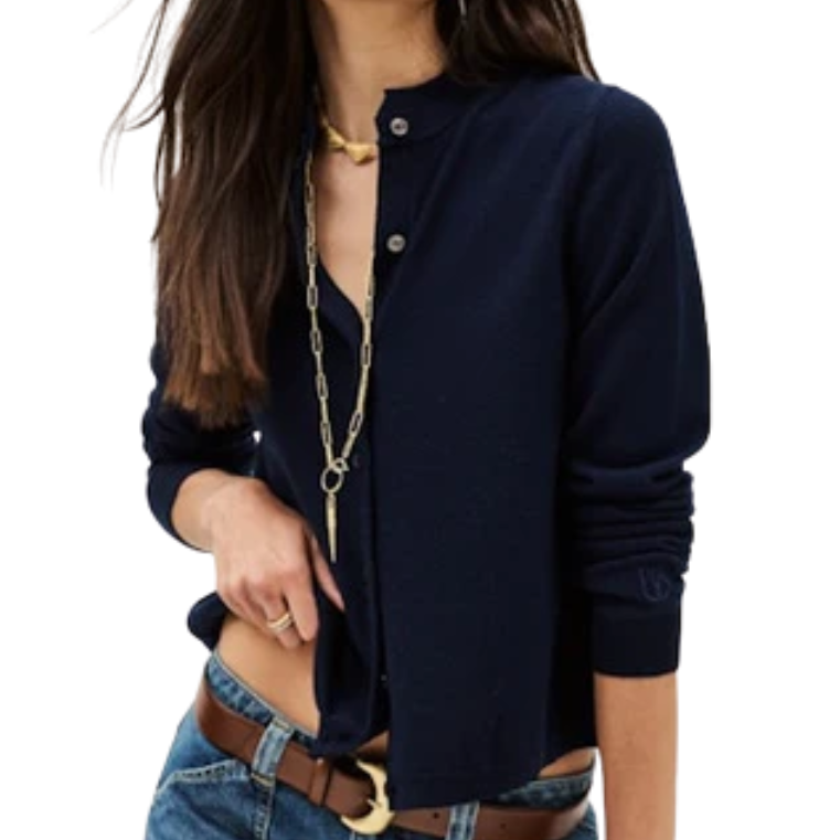 Brivael Cardigan navy