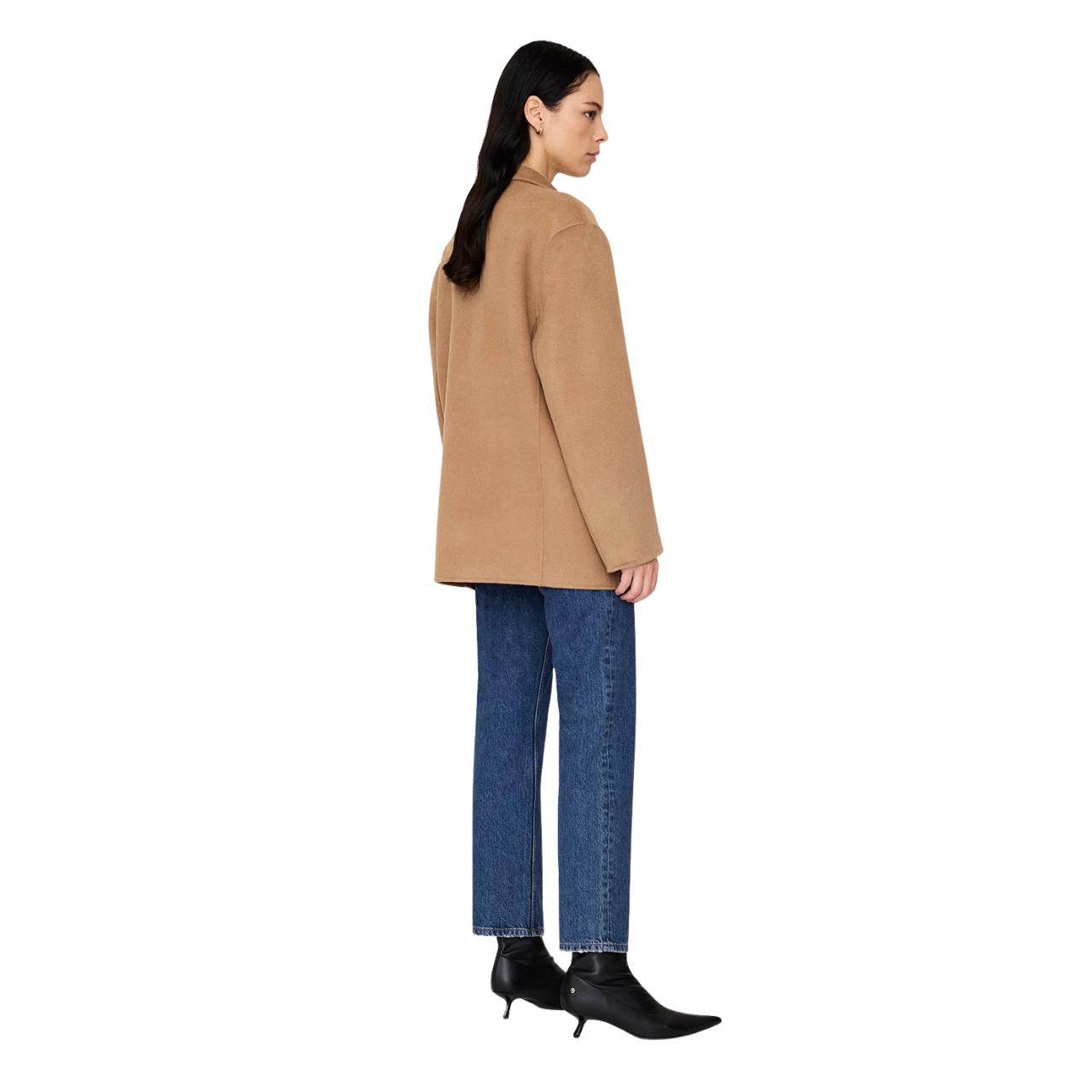 Quinn Blazer Camel Cashmere Blend