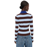 Debra Top Twilight/Raisin Brown