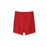 Rouched Tube Top Red