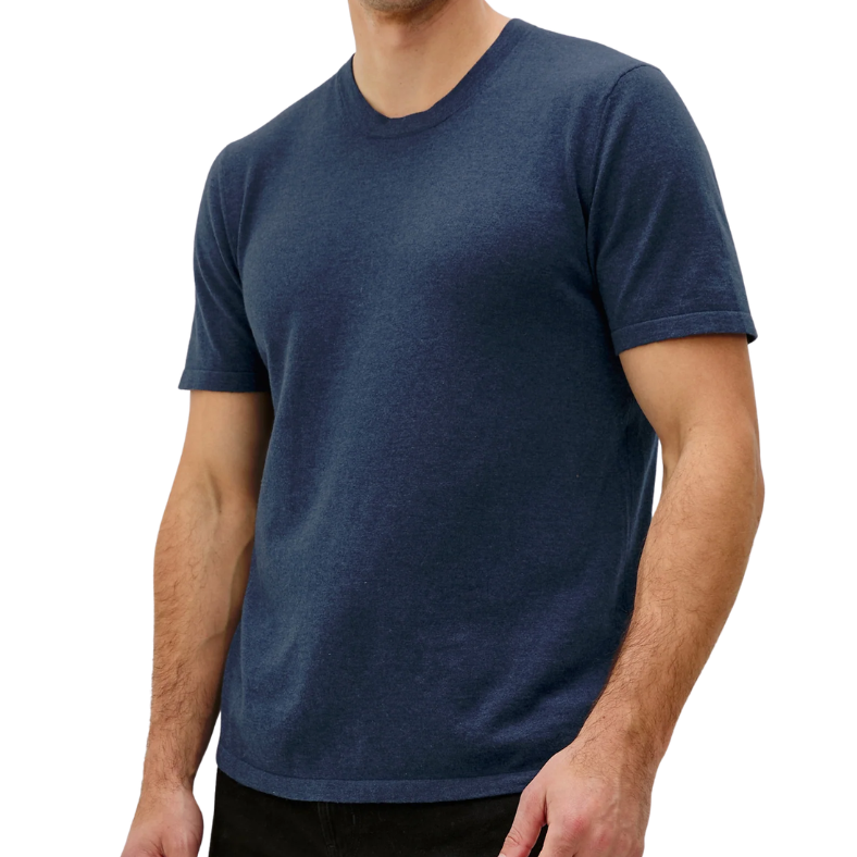 Mason Men's Tee Heather Blue