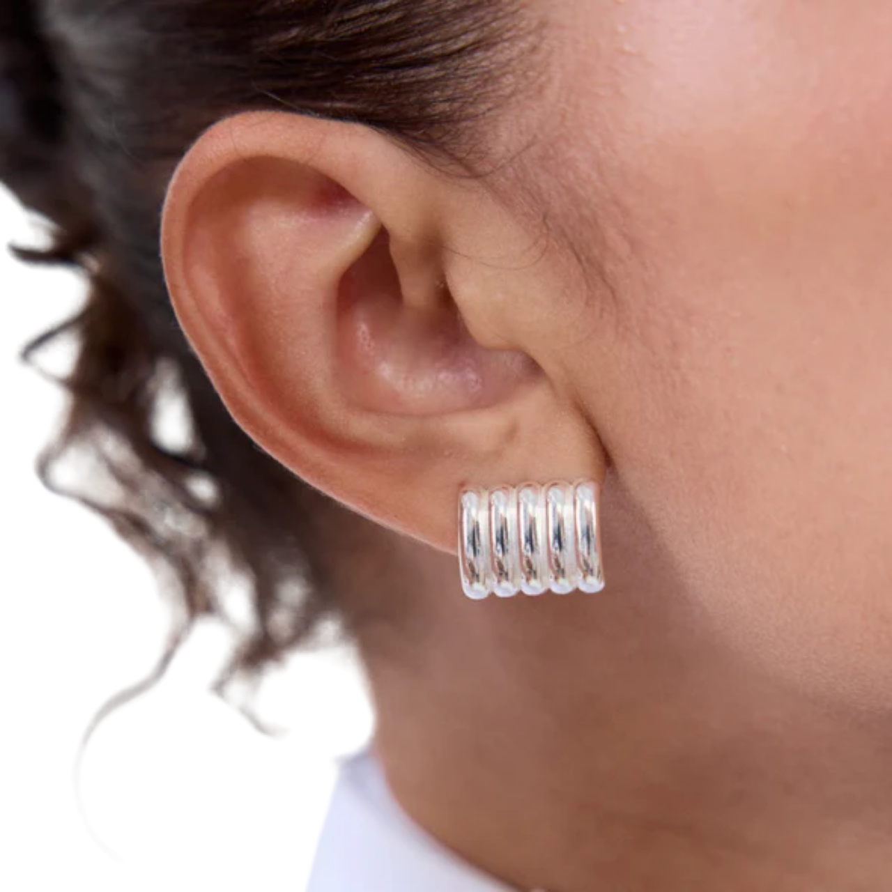 Clemmie Earring Silver