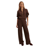 Wide Leg Pant 28' Coffee Bean