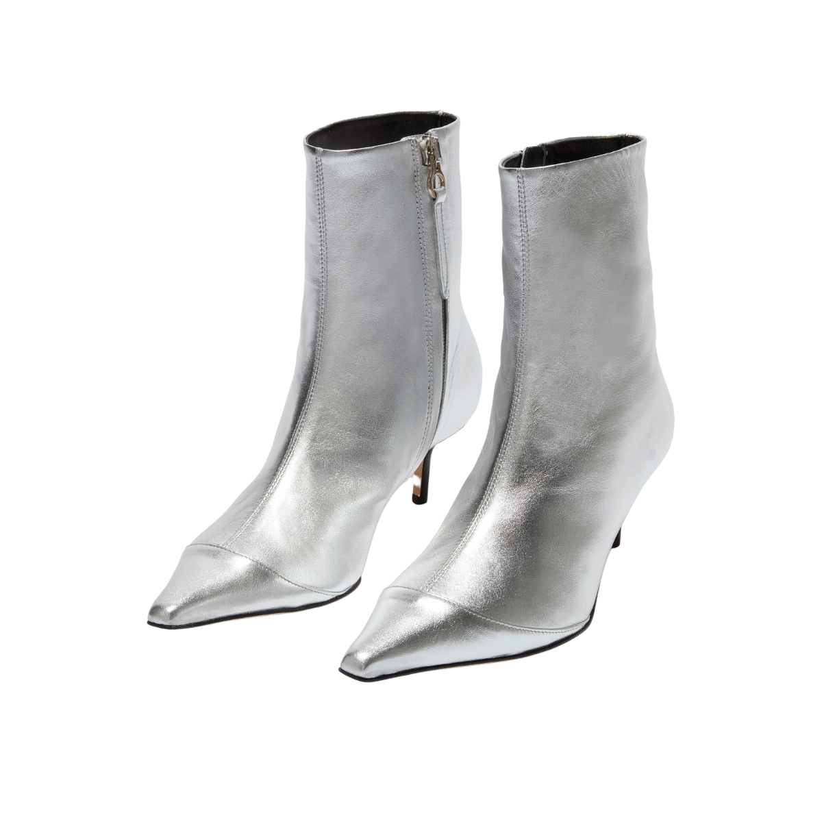 Roe Ankle Boot Silver