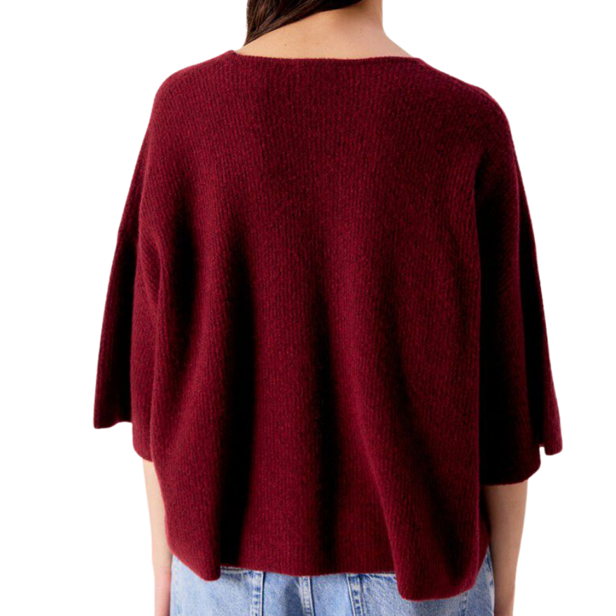 Damsville Pullover Cherry