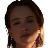 Deep Blue Hoops Golden Lapis