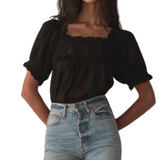 Frances Top Black