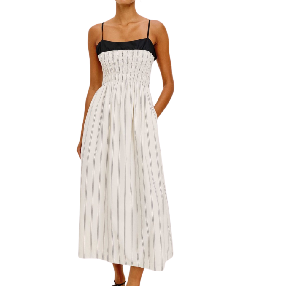 Primrose Dress Palma Stripe