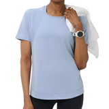 Breathe Easy Mesh Tee Laguna Blue