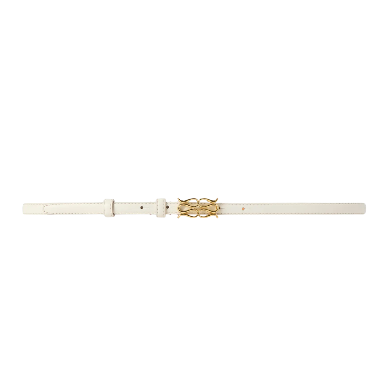 Mini Monogram Belt Vanilla