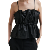Cova Leather Top Black