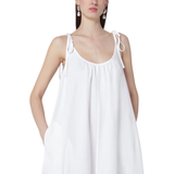 Flora Dress White