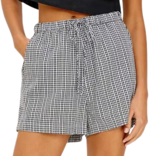 Jenner Short Black Gingham