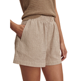 Darina Shorts 4 Birch Taupe Stripe