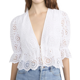 The Solstice Eyelet Blouse