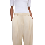 Relaxed Wool Trouser SandBeige