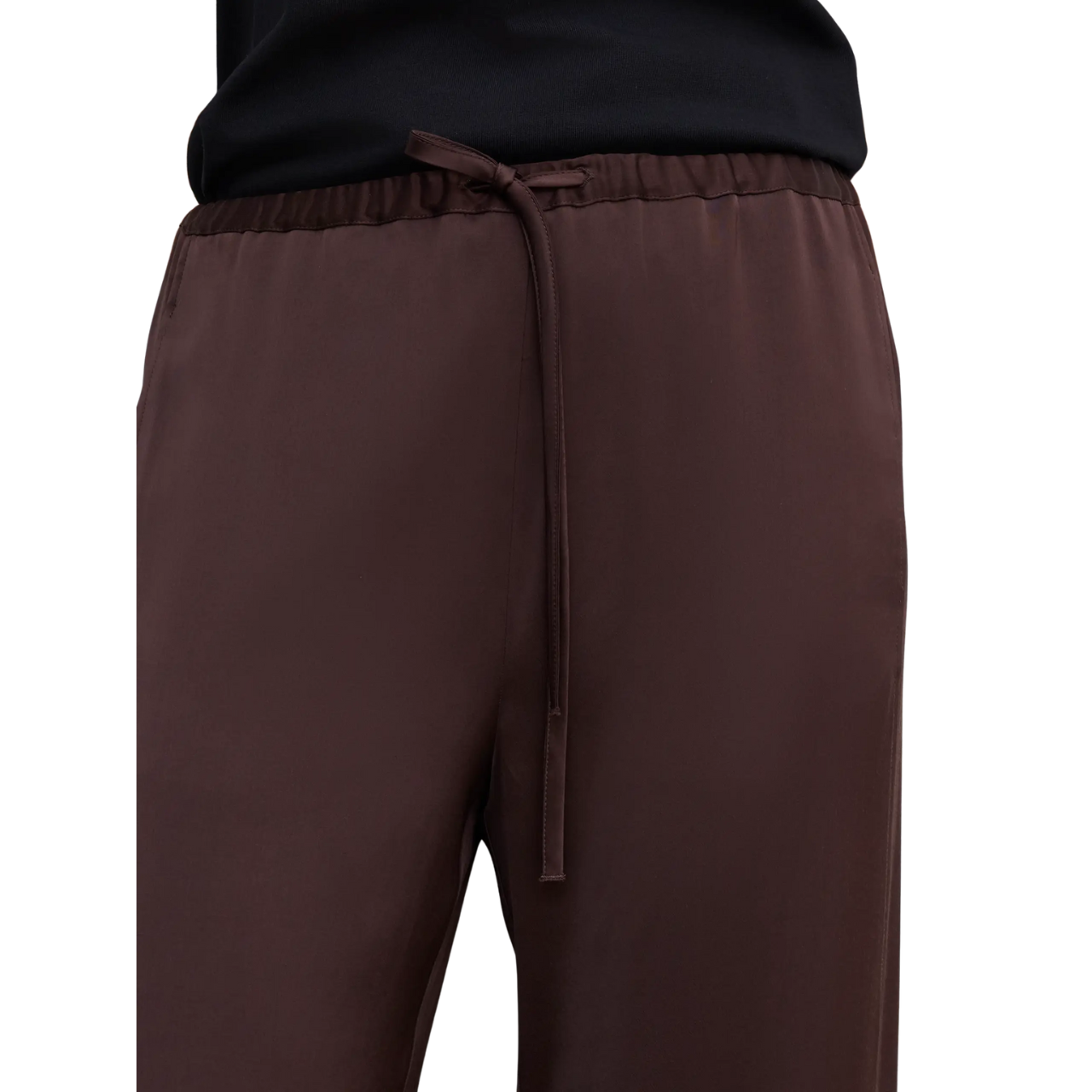 Drawstring Trouser Brown