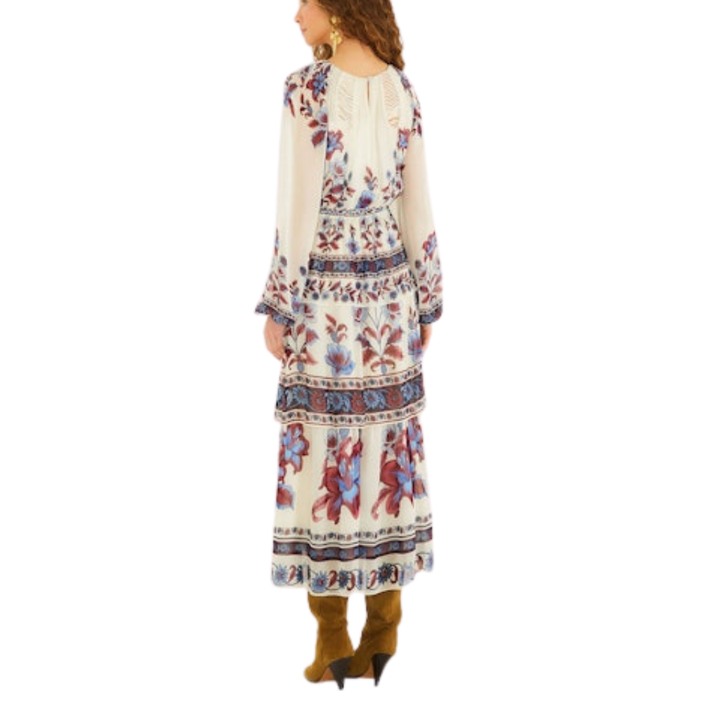 Malu Winter White Maxi Dress