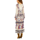 Malu Winter White Maxi Dress