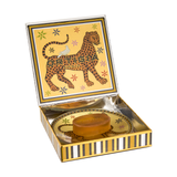 Ambra Negra Glass Plate And Soap