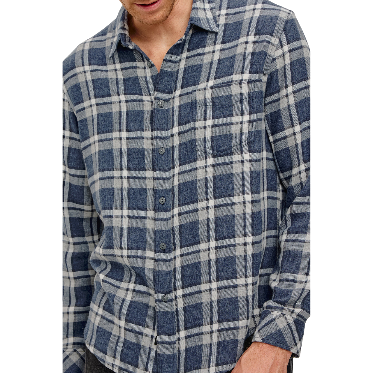 Lennox Shirt - Nocturne Shimmer